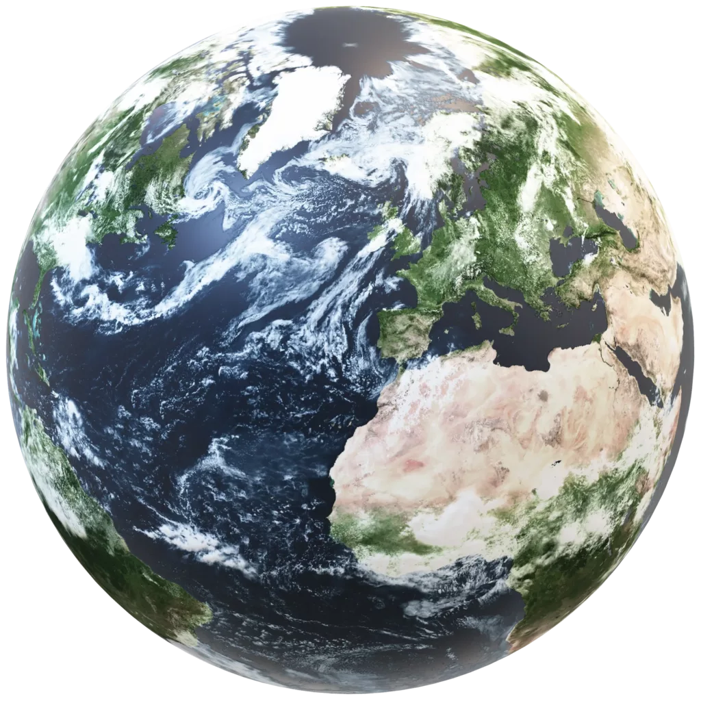 Modélisation 3D de la planète terre